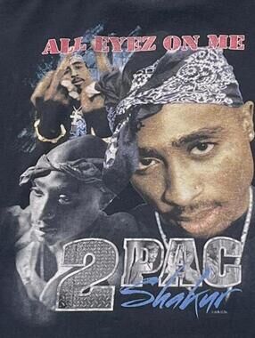 Tupac Preowned Medium T-shirt